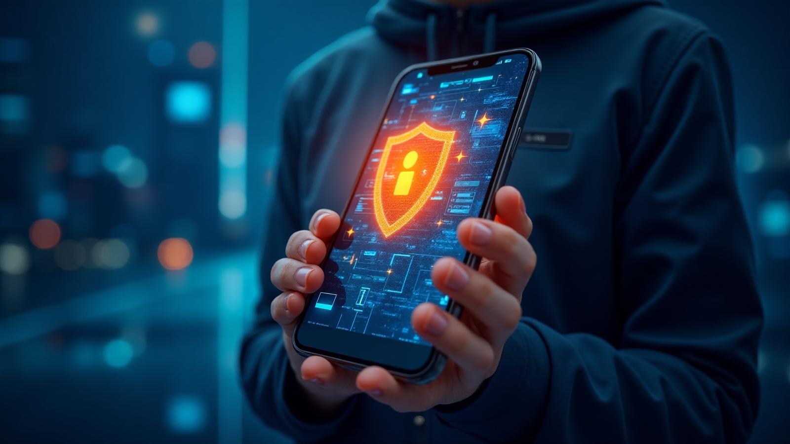 Family protection guide showing how to identify and prevent voice phishing phone scams targeting emergency situations