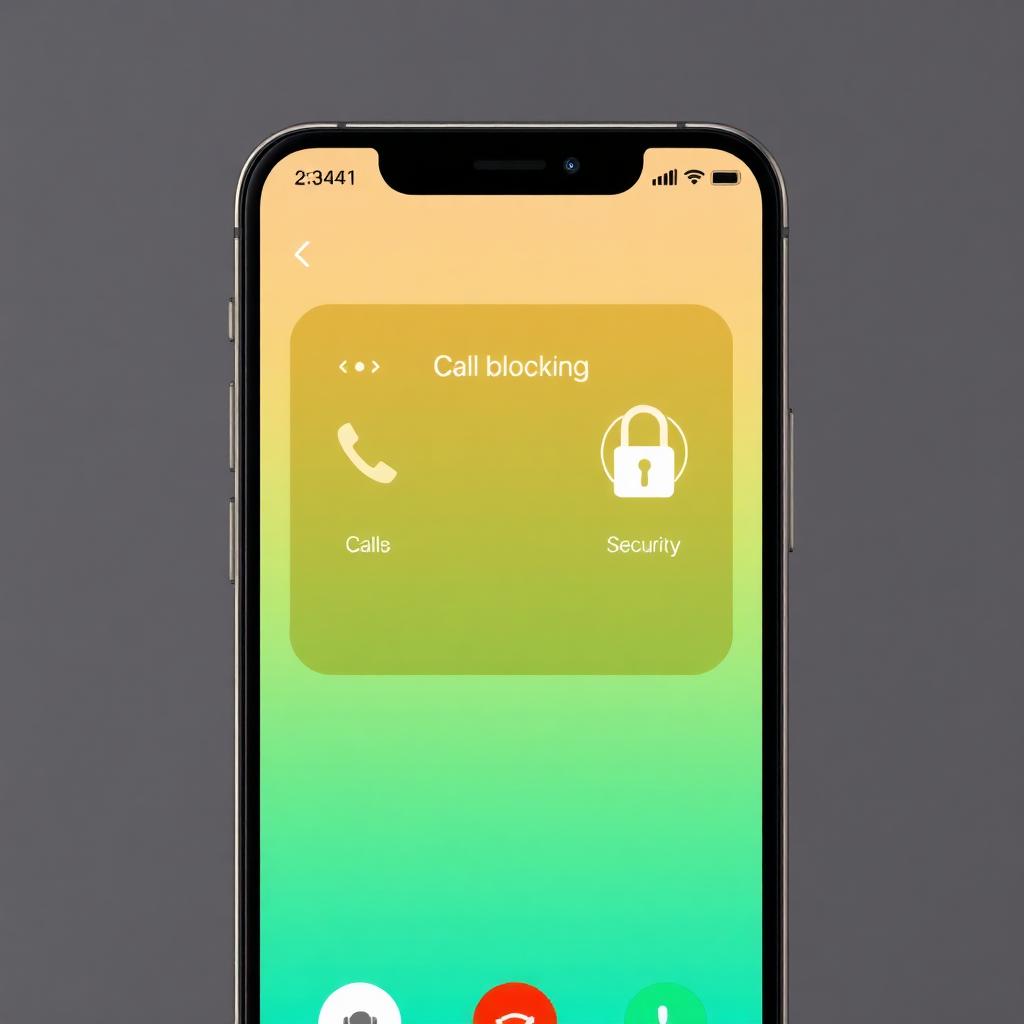 Phone security features and call blocking technology